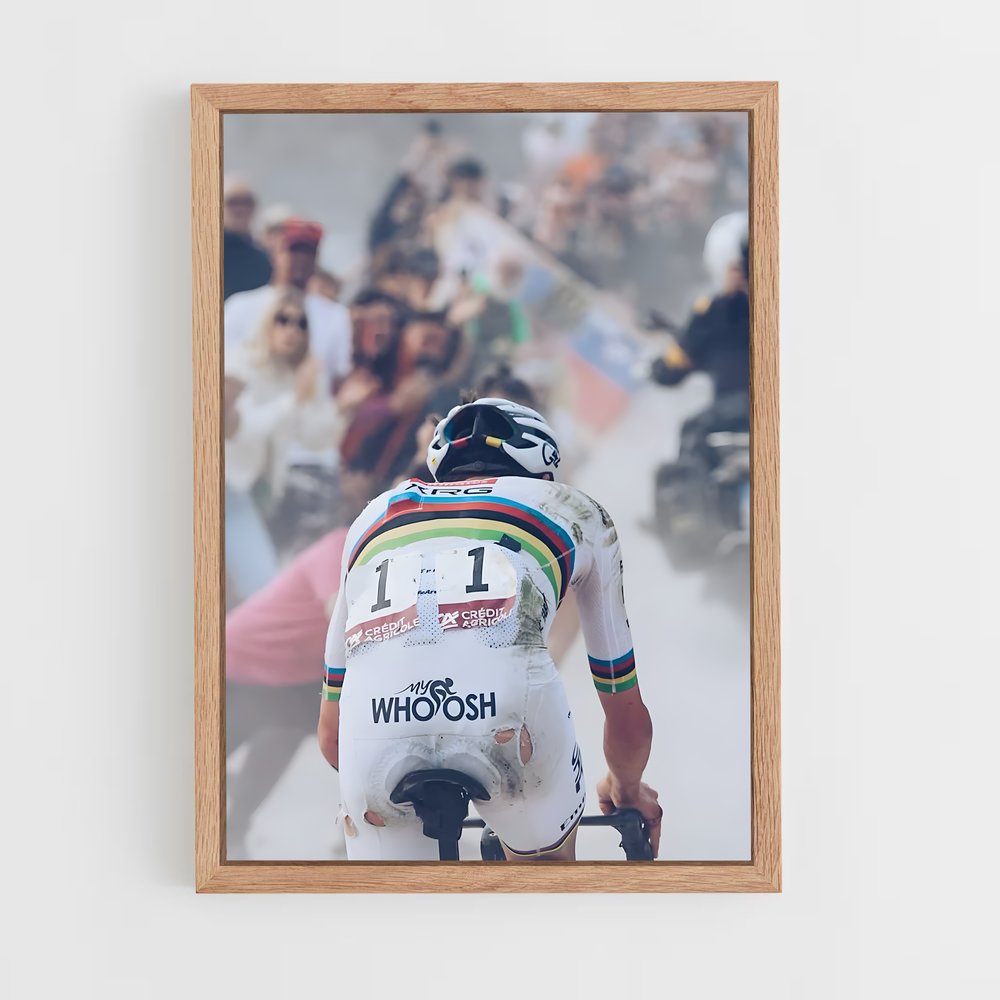 Poster La Route de Tadej – affiche Cyclisme (vue 4)